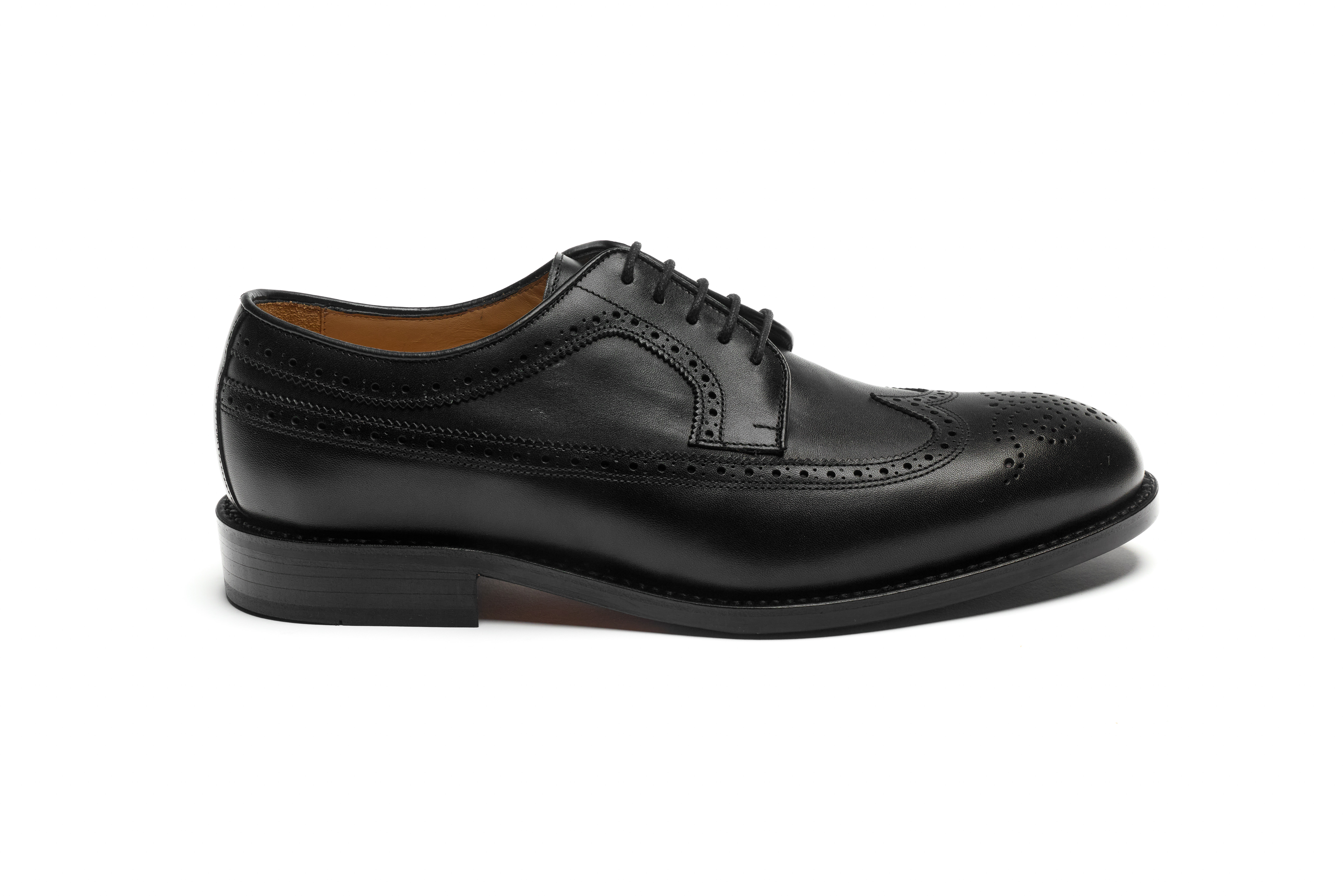 eleganckie buty smart  casualowe partigiani brogowane angielki