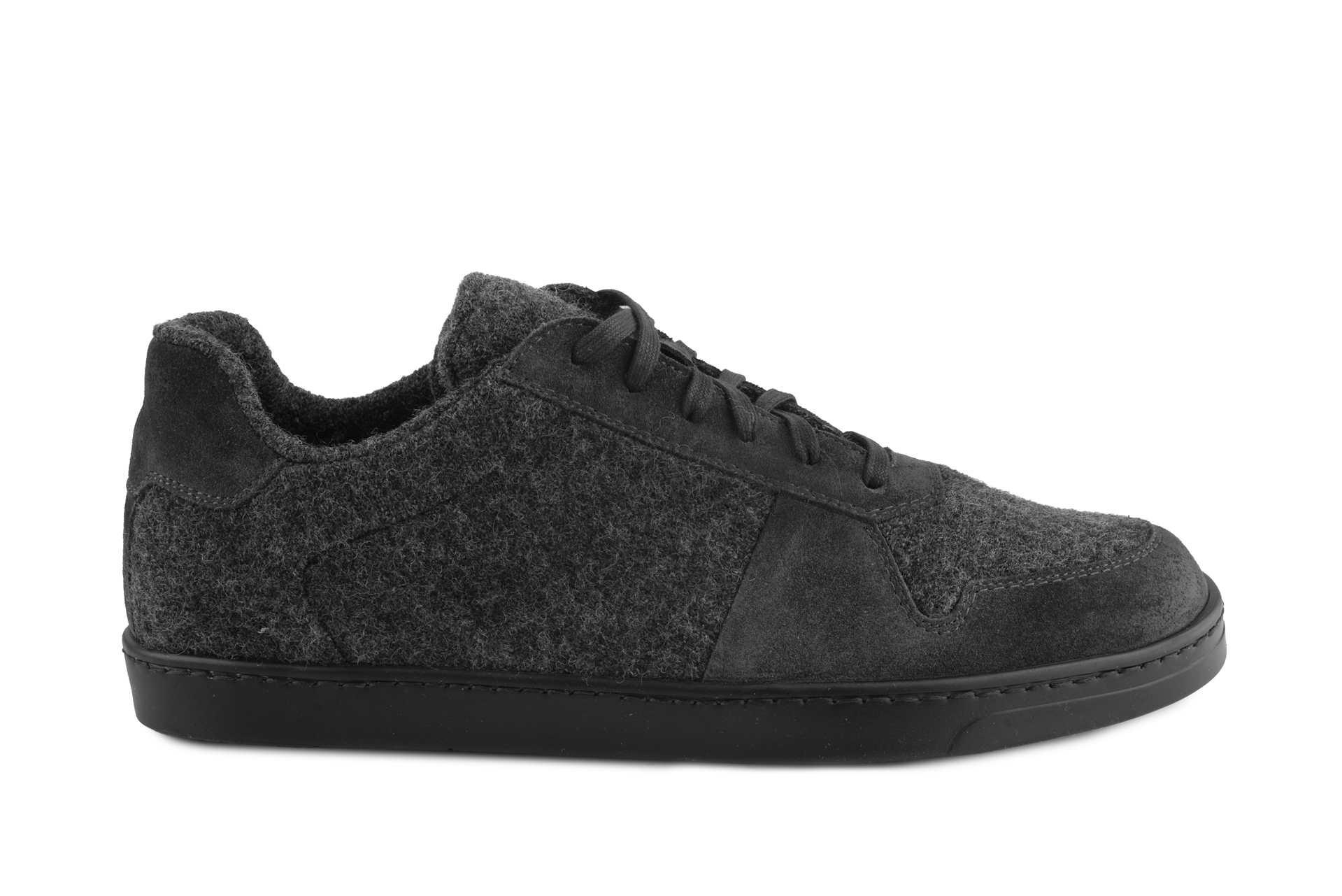sneakersy z wełny merino , ręcznie szyte